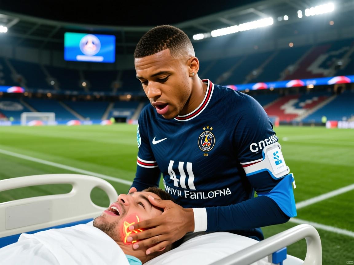 水土不服姆巴佩出现急性肠胃炎症状，已住院检查治疗  第2张